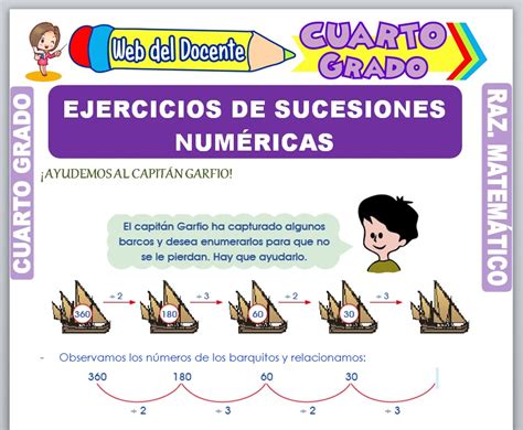 Pasos Para Para Resolver Ejercicios De Sucesiones Gráficas