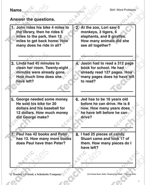 Free Math Word Problems Grade 2 Download Free Math Word Problems Grade 2 Png Images Free