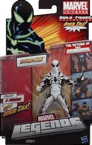 Marvel Legends Spider Man White Suit Arnim Zola Build A Figure