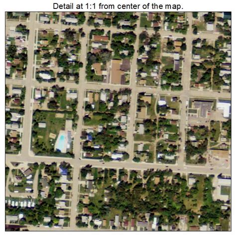 Aerial Photography Map of Stanley, ND North Dakota