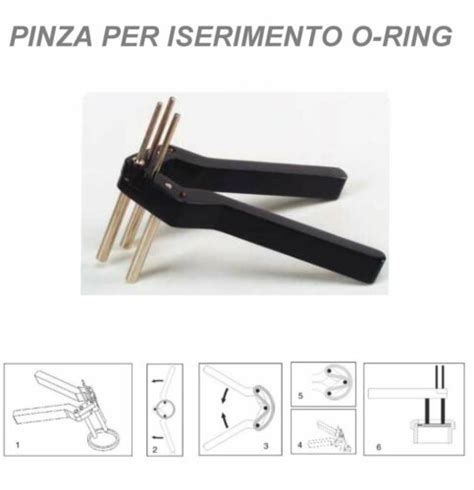 PINZA PER RIMOZIONE INSERIMENTO GUARNIZIONI O RING RASCHIA POLVERE