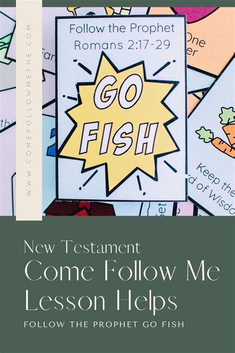 ELEMENTARY New Testament Lesson 34 Aug 14 Aug 20 Come Follow Me