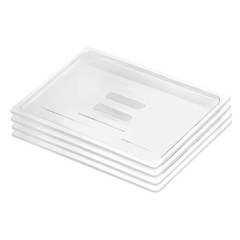 SOGA Clear Gastronorm 1 1 GN Lid Food Tray Top Cover Bundle Of 4 BIG W