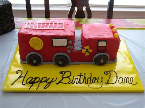 Fire Truck Cake Cakecentral