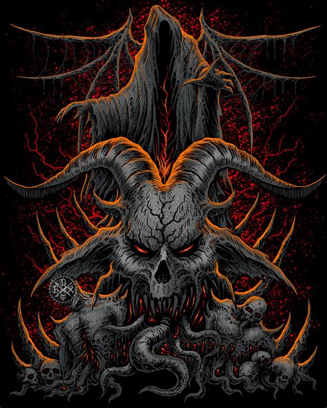 Death Metal Artwork By Blackdotx On Deviantart