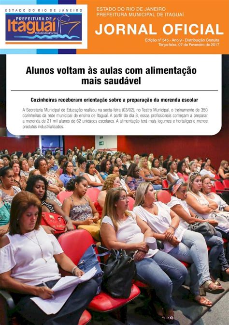 PDF Alunos voltam às aulas alimentação mais saudável Alunos