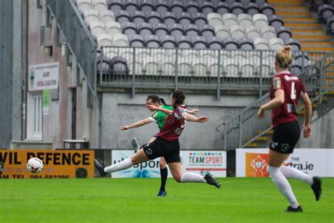 Womens National League Game Galway Wfc Vs Peamount United Editorial Photo Image Of Girls