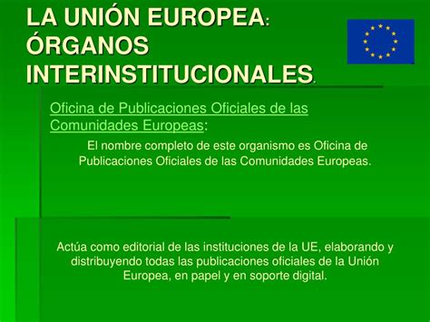 PPT LA UNIÓN EUROPEA PowerPoint Presentation free download ID