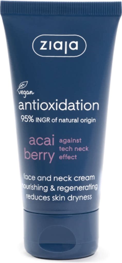 Ziaja Acai Berry Antioxidation Krem Do Twarzy I Szyi Jagody Acai 50 Ml