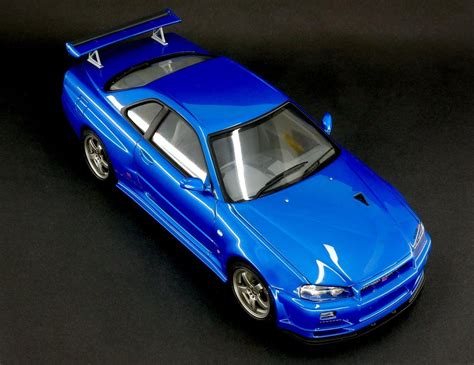 Tamiya 24258 1 24 Nissan Skyline GT R V Spec II Built Model Etsy