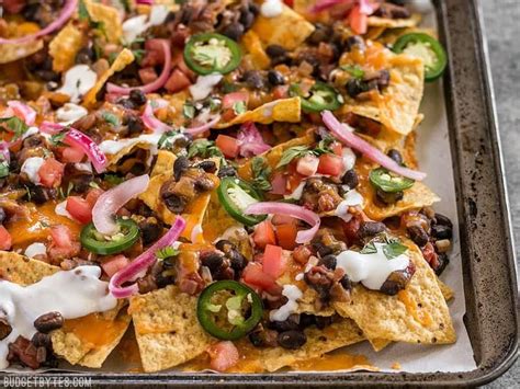 Vegetarian Nachos Recipe Black Beans Sheree Cahill