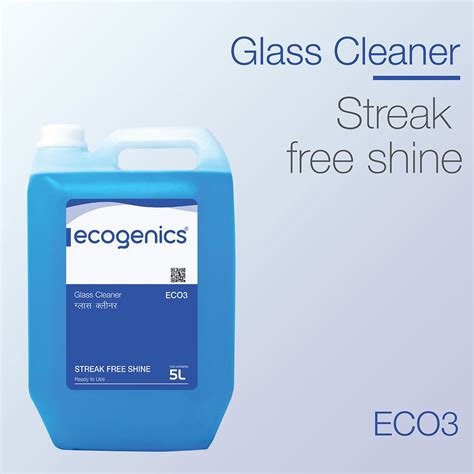 Glass Cleaner 5l Ecogenics India