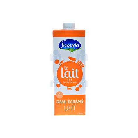 Lait Uht Demi Creme Jaouda L Mojood