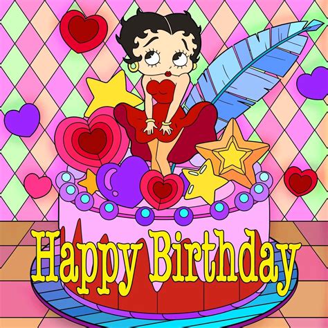 Betty Boop Happy Birthday Spanish Greetings Artofit