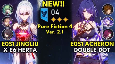 Pure Fiction Floor Stars E S Jingliu E S Acheron Honkai