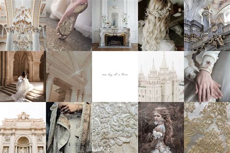 Royalcore Aesthetic Wall Collage Kit White Room Decor Collage Kit