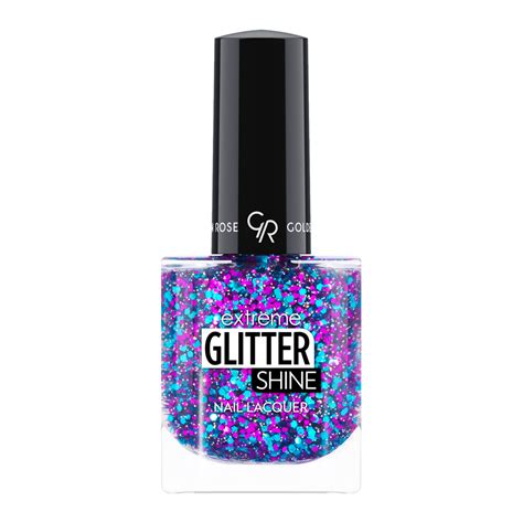 Golden Rose Nails Nail Lacquer Extreme Glitter Shine Nail Lacquer