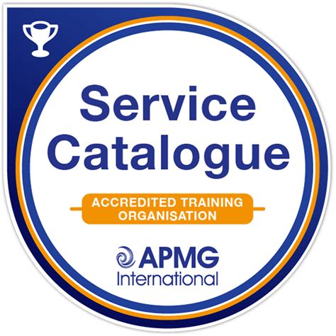 Apmg Accredited Training Organisation Service Catalogue Credly