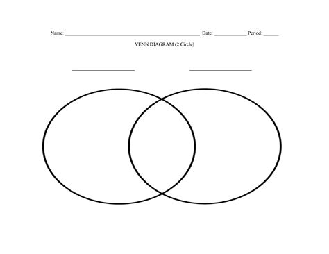 40+ Free Venn Diagram Templates (Word, PDF) ᐅ TemplateLab