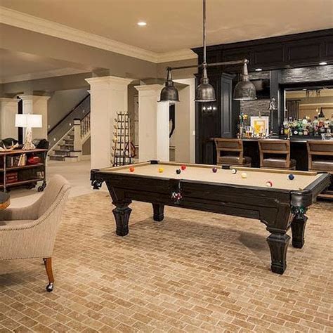 Remodeled Basement With Large Living Area Pool Table Bar Exceptional