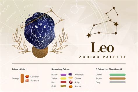 Discover The Lucky Colors that Represent the Leo Zodiac Sign