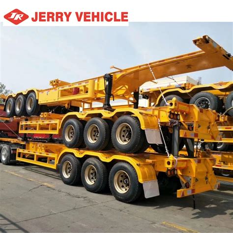 Jerry Vehicle 2 3 4 Axles 30 60 80 Skeleton 40 45 FT Skeletal Shipping