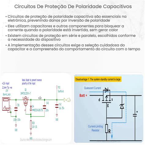 Circuitos De Proteção De Polaridade Capacitivos Como Funciona