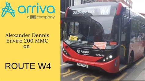 Short Journey Onboard Arriva London Alexander Dennis E Mmc Adl Enn