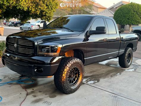 2007 Dodge Ram 1500 With 17x85 0 Method Grid And 35125r17 Nitto Ridge Grappler And Suspension