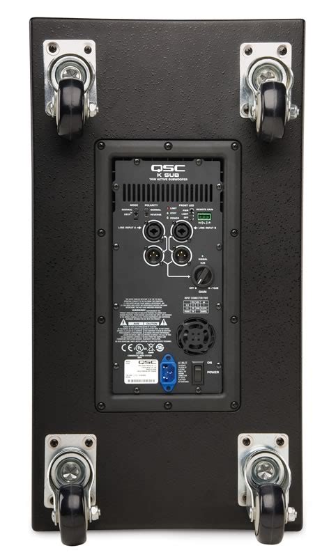 Qsc Ksub Watt Dual Inch Powered Active Subwoofer Agiprodj