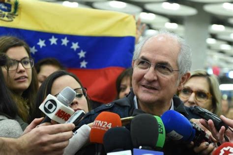 Alcalde De Caracas Antonio Ledezma Pide Asilo Pol Tico En Espa A