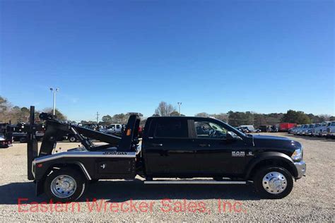 2018 Dodge 5500 Crew Cab 4x4 With Jerr Dan MPL40 Twin Line Self Loading