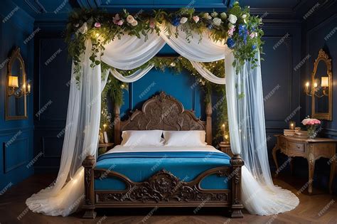 Premium Photo Midsummer Nights Dream Canopy Bed