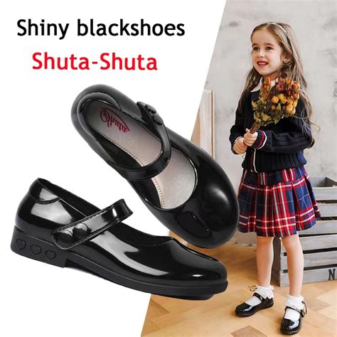 FASHION SHOES #642 BLACKSHOES SCHOOL SHOES FOR KIDS GIRLS SHOES HEELS ...