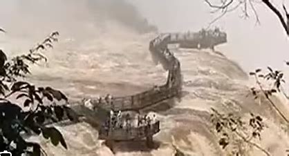 Video Cataratas Del Iguaz Cerraron La Garganta Del Diablo Por La