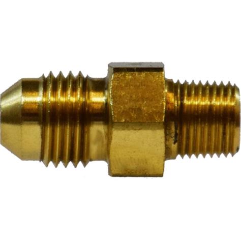 Cws Brass 1 2 X 7 16 20 Straight Connecting Adapter Car Wash Superstore