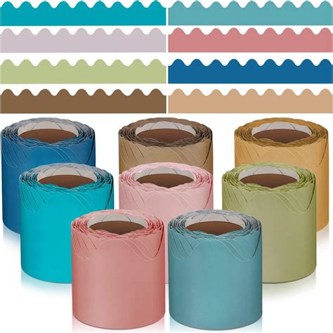 Amazon 65 Feet Scalloped Bulletin Board Border Self Stick