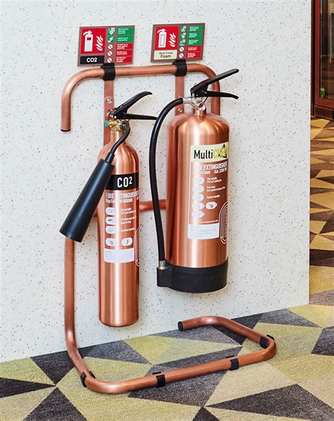 Contempo Kg Co Brushed Antique Copper Fire Extinguisher Checkfire