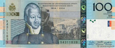 100 Gourdes HaÏti 2016 P275f B800090 Billets