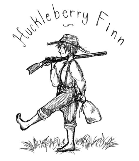 Huckleberry Finn Coloring Pages Coloring Pages