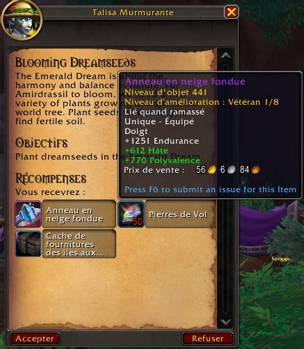 Dans Le Patch Vous Trouverez Facilement Des Objets Ilvl