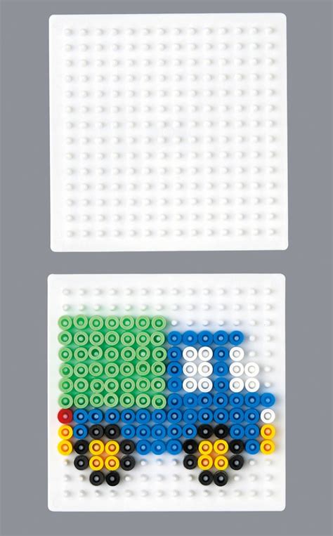 Hama Midi Piggplate Firkantet Liten Tegne No