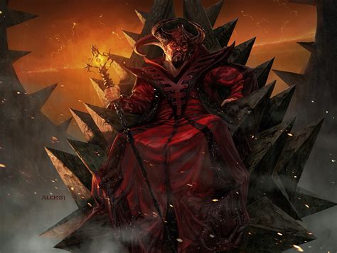 ArtStation - Asmodeus The Archfiend, Aleksi Briclot | Dark fantasy art ...