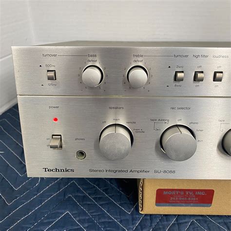 Technics Su Integrated Stereo Amplifier Serviced Cleaned