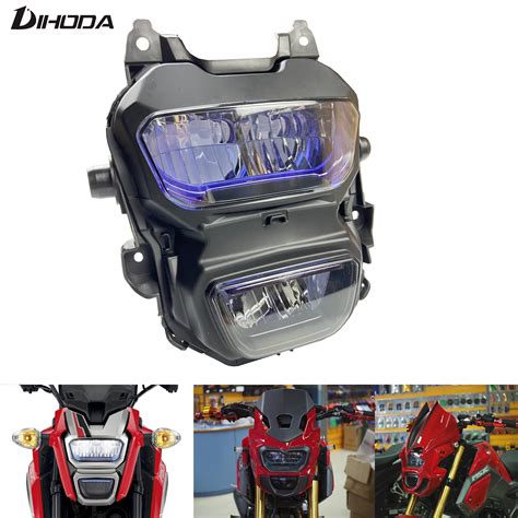 Faro Delantero Para Motocicleta L Mpara Led Para Honda Grom Msx Sf