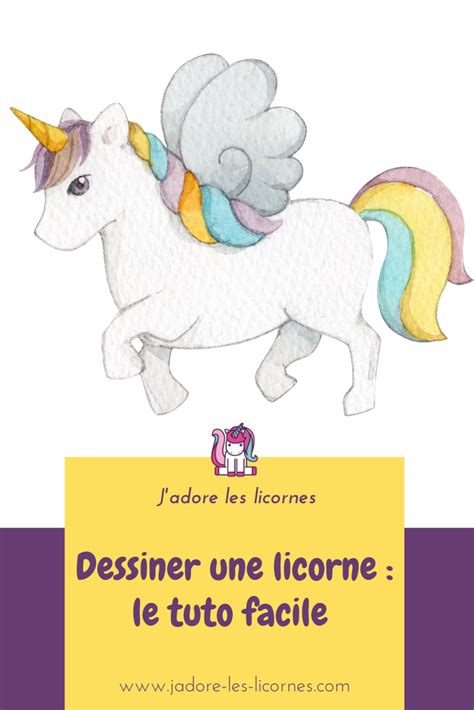 Tuto Comment Dessiner Une Licorne Dessin Facile Okgo Net