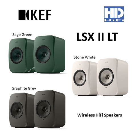 KEF LSX II LT Wireless HiFi Speakers Hd Hifi