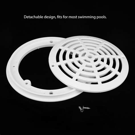 Rolan Pcs Swimming Pool Drain Cover Anti Vortex Main Drain Suction