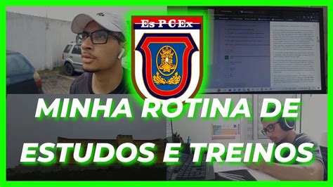 STUDY VLOG MINHA NOVA ROTINA DE ESTUDOS E TREINOS PARA A EsPCEx 2025