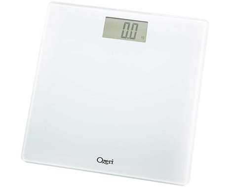 Ozeri.com : Ozeri Precision Digital Bath Scale (400 Lbs Edition), In Tempered Glass With Step-on ...